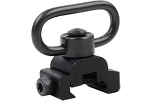 OAREA 20mm Schiene Berg Paintball Airsoft Schnellspanner Lösen QD Sling Swivel Tactical Military Sling Schleife Picatinny für Gewehr Rifle Shotgun