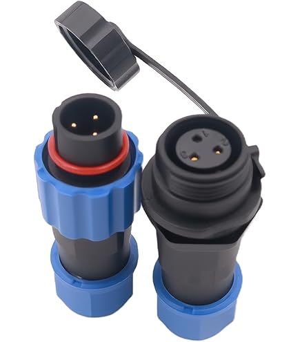 HE29 10 Pin Connector Outdoor Marine Electrical Circular Solder, Cable