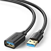 UGREEN USB 3.0 Verlängerung 5Gbps USB Verlängerungskabel A Stecker auf A Buchse USB Extension Cable für Maus, Tastatur, USB-S