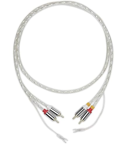 Cavo Supra PHONO 2RCA-SC 1,5 Metri – Fatto In Svezia, Alta Qualità