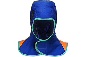 BINZHIYUAN FR Welding Hood Fireproof and Washable Welding Caps Welding Neck Protector for Head Protection