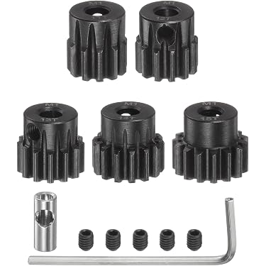 Engrenage Pour Buggy Camion RC Pignon Engrenage Mod 1 Sourcing Map - 32 Dents, Alésage 10 Mm, Acier Trempé, Pour Voitures RC Pignon Rc