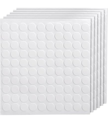 Puntini Di Colla Trasparenti - 200 Pezzi Adesivi Bifacciali Rotondi Per DIY - Foto 2