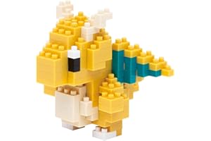 KAWADA nanoblock NBPM011 Pokemon Dragonite, Colourful