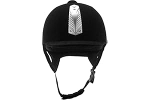 DMUZSOIH Horse Riding Hat - Breathable Horse Riding Helmet, Soft Padding Horse Riding Hat, Horse Riding Protective Headgear, Women Men Adjustable Horse Riding Headgea, Equestrian Safety Hat