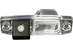 NAVINIO Cámaras de visión Trasera Que invierte la luz de la Placa de la cámara con la Ayuda de Aparcamiento para Tucson Accent Elantra Terracan Veracruz Sonata/Chrysler 300/300C/ SRT8 /Magnum/Sebring