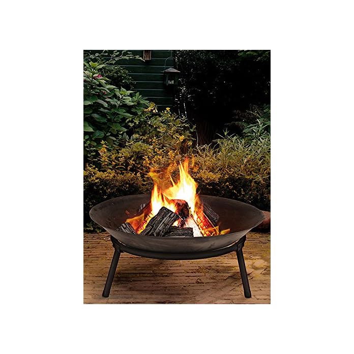 Ambiance Feuerstelle Mit 3 Beinen Anthrazit Durchmesser 50cm