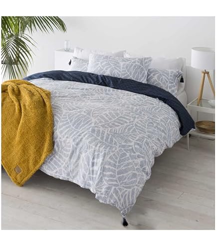 ETHERE MAISON Copripiumino Lisa Arena Letto 120 cm - 200x200 cm, cotone 200 fili. Chiusura con bottoni