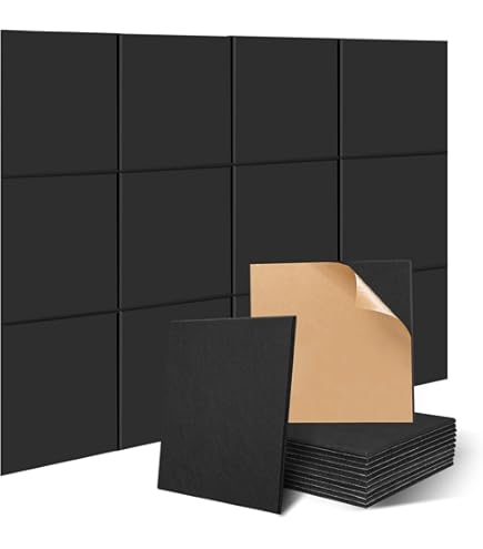 Akoestische Panelen Hout Walnoot Amerikaans Met Zwart Vilt – 300cm X