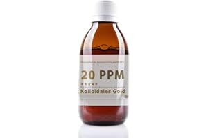 ‎NATUR TOTAL Natur Total Kolloidales Gold 500ml 20PPM - Goldwasser hoch konzentriert (Reinheitsstufe 99,99)