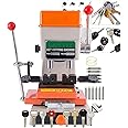 Key Cutting Machine Professional 368A, Automatic Key Duplicator for Universal Key Copy Tool, Vertical Key Copier for Locksmith Tools
