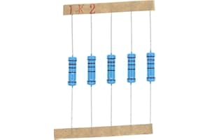 HUABAN 50PCS 2 Watts 2W 1K2 Ohm 1% Metal Film Resistor