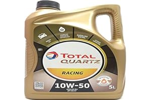 Total Quartz Racing Huile Moteur 10 W-50, 5 litres