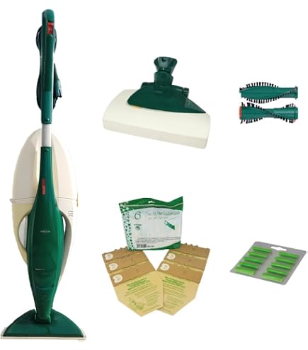 Tubo flessibile per folletto con adattatore compatibile con modelli vk120-121-12