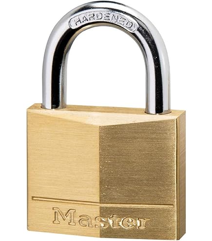 Hangslot met sleutel aluminium 9140EURT - Master Lock Hangslot met sleutel aluminium 9140EURT - Master Lock