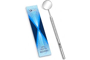 Dental munspegel, muntandspegel, inspektionsspegel, tandvård, set, munvård, munkontroll, förlängningsverktyg, även lämplig för ögonfransförlängningar