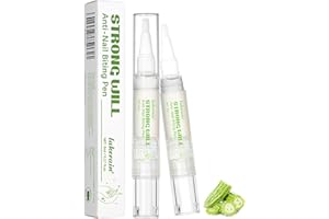 OPEIXSAYKOC 2PCS Penna Anti Mangiarsi le Unghie, Smalto Amaro Unghie, Smalto Stop Mangiarsi le Unghie, Smalto per non Mangiare le Unghie Bambini e Adulti, Trattamento Unghie Anti-masticazione