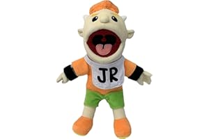 ULAPITHI Jeffy Puppet Plush Toy Doll, Mischievous Funny Puppets Toy With Working Mouth, Soft Stuffed Hand Puppet Prank Plush Toy, Silly Ventriloquist Hand Puppets For Kids Party Favors