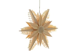 ‎RUDOLPHS SCHATZKISTE Rudolphs Schatzkiste Baumbehang Stern mit Kieferstern(Beidseitig) BxHxT=11,5x11,5x2cm NEU Weihnachten Baumschmuck Holzschmuck Holz Seiffen Erzgebirge Strauchbehang Dekoration