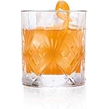 RCR 25935020006 Melodia Crystal Short Whisky Water Tumblers Glasses, 230 ml, Luxion Crystal, Dishwasher Safe, Great for Whisk
