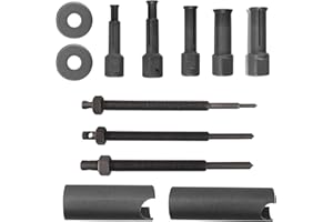 Erato Moto Set di estrattori per Cuscinetti Interni da 9-23 mm Kit di Estrazione per Cuscinetti Ruota Kit Estrazione Movimento Centrale estrattore Cuscinetti Sfere Riparazione Clip Aperte in 5 Misure