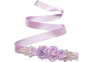 RDWESZOD Femme fille fleur ceinture pour mariage mariée/baby shower suit