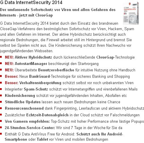 Gaming / Multimedia COMPUTER mit 3 Jahren Garantie! | Quad-Core! AMD A8-6600K 4 x 4000 MHz | 8192MB DDR3 | 1000GB S-ATA II HDD | AMD Radeon HD 8570 4096 MB DVI/VGA mit DirectX11 Technology | USB3 | FM2+ Mainboard | 22x Dual Layer DVD-Brenner | All-In One Card-Reader | 7 USB-Anschlüsse | Windows7 Professional 64 | GDATA Internet Security 2014 | #4576 - 7