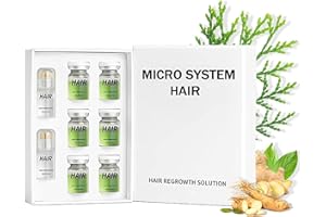 COYCRITER Alphainfuse Hair Regrowth System,Advanced Hair Growth Care Strengthens Roots,Micro Infusion Hair Growth Kit with Peppermint Oil and Ginger Root,Make Hair Thicker and Healthier for Men Women