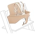 Stokke Tripp Trapp Baby Set 2, Natural - Ages 6-36 Months - Convert The Tripp Trapp Chair into a Comfortable High Chair - Includes Stokke Harness 2