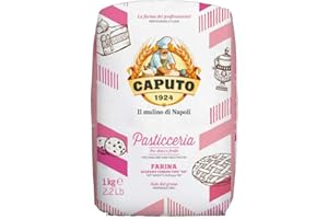 ANTIMO CAPUTO Farina Molino Caputo Pasticceria per Dolci Farina Lot de 5 sachets de farine pour gâteaux 1 kg