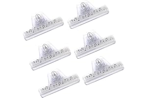 KINGPOINT Klipsy do nut z tworzywa sztucznego klipsy do książek klipsy klipsy klipsy artykuły biurowe idealne narzędzie do organizowania dokumentów i papieru do muzyki, stron książek, spinaczy do ubrań, klipsów