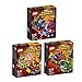 Produktbild LEGO Marvel Super Heroes 3er Set Mighty Micros 76073 76071 76072 Wolverine vs Magneto + Spider-Man vs Scorpion + Iron Man vs Thanos