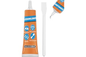 Nayrmaer Lederkleber, 60ml Transparenter Leder Kleber Reparatur Sofa, Pu Lede, Jacke, Autositze, Geldbörse und Andere Lederarbeiten