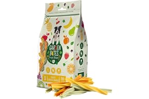 Duvo+ gryzaki dentystyczne Garden Bites S, 30 szt. | owocowe, spiralne, oczyszczanie zębów, 230 g, dla małych psów