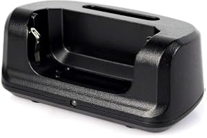Retevis RT622 Walkie Talkie-laddare, original ersättningsladdningsbas med USB-port, kompakt och robust, kompatibel med RT622, för kommersiellt bruk, svart (1-pack)