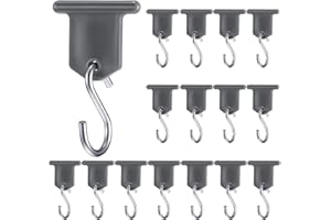 HIQE-FL Accessoires Auvent VR,Crochet Auvent Camping Car,Crochets D'Auvent de Camping Crochets,pour Camping Car Caravane Fournitures Intérieures Extérieures Tente de Noël