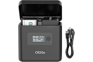 LIMETA CR2Go NP-FZ100 szybka ładowarka do kamer Sony​ – kompatybilna z akumulatorami A7IV/A7III/FX30 i NP-BX1/NP-FW50, USB-C PD 30 W, wyświetlacz LCD, sterowanie aplikacją (awaryjny powerbank)​