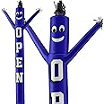LookOurWay Air Dancers Inflatable Tube Man Attachment - 20 Feet Tall Wacky Waving Inflatable Dancing Tube Guy for Business Promotion (Blower Not Included) - Open Blue