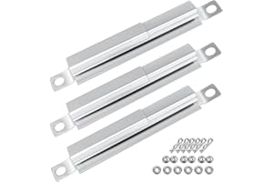 GFTIME Universal Crossover Tubes 13cm-24cm Adjustable Replacement for Charbroil, Outback, CosmoGrill, Blooma Ultar, Berkley, Uniflame, Napoleon, Charbroil Performance 463673517, 3 Pack