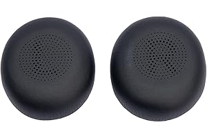 Jabra Evolve2 40/65 Cuscinetti di ricambio per cuffie, 6 Coppie di cuscinetti per headphones, Nero