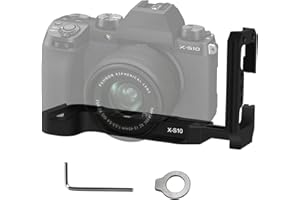 SUNLYTOUR XS10 X-S10 Piastra a L Impugnatura versione estesa XS10 X-S10 Supporto per staffa per fotocamera con piastra a sgancio rapido per FUJIFILM X-S10