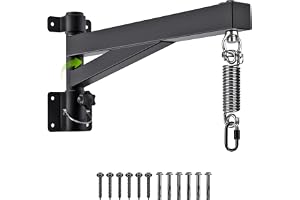 BeneLabel boxningssäck fäste justerbar boxning väggmonteringshållare fjäder/61 cm