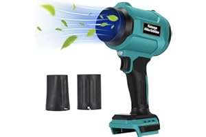 FIUTAZGE Akku Gebläse für Makita Akkus, 3 in 1 Gebläse Akku für Rasenpflege, Akku Laubbläser für Auto und Eckenreinigung (ohne Akkus, ohne Ladegerät)