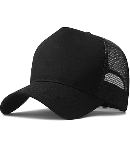 Casquette De Baseball XXL – Tour De Tête 62-65 Cm, Respirante, Unisexe, Visière Courbée