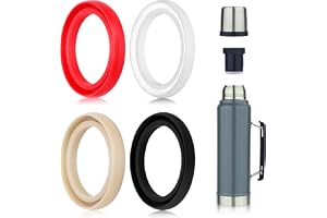 4st Silikonersättningspackningar Classic för Stanley, Tätande O-Ringpackning för Termoslock Kompatibel med Stanley Classic 20