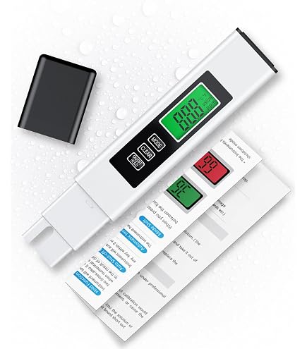 Medidor De Calidad Del Agua 3 En 1 Digital - TDS Y Temperatura, Portátil, Para Agua Potable, Piscinas, Hidroponía