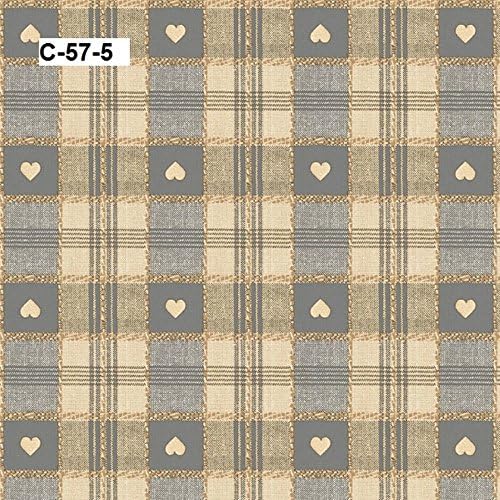 Sweetheart PVC Vinyl Table cloth Protector RECTANGLE ROUND OVAL All Sizes Wipe Clean (Rect 140X250cm, C-57-5)