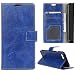 Produktbild KingSang OnePlus 5 Hülle Ledertasche Lederhülle Brieftasche Schutzhülle für OnePlus 5 Euti PU Flip Case Cover mit Standfunktion - Blau