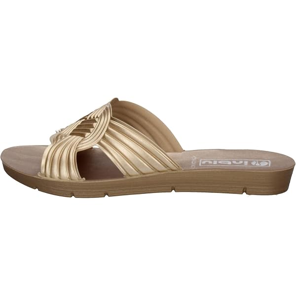 Inblu Pantofole Donna A Zeppa Con Dettaglio Animalier – Tacco 4,5 Cm E Plantare In Vera Pelle - 2