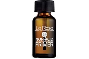 LA ROSA PRODUCTOS PROFESIONALES PRIMER Professional Nail Prep Dehydrator, Degreaser Before Acrylic, UV Led Gel Nails, Primer - Increases Adhesion (NON-ACID)